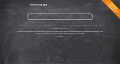 Desktop Screenshot of bixtraining.com